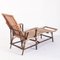 Vintage French Chaise Lounge in Cane and Wicker, 1950s, Image 3