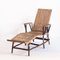 Vintage French Chaise Lounge in Cane and Wicker, 1950s, Image 2