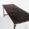 Vintage French Industrial Table in Iron, 1950s, Image 9