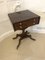 Antique Regency Freestanding Mahogany Side Table, 1835 7