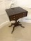 Antique Regency Freestanding Mahogany Side Table, 1835, Image 7