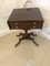 Antique Regency Freestanding Mahogany Side Table, 1835 2