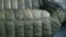 Sofa in Olive Green Patchwork Leather from Laauser, 1970s, Image 7