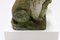 Dutch Composite Stone Lions, 1930s, Set of 2 7