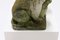 Dutch Composite Stone Lions, 1930s, Set of 2, Image 7