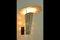 Lampada da parete in metallo e ottone di Jacques Biny, anni '50, Immagine 18