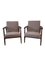 Mid-Century B-7727 Armchairs in Beige Linen, 1970s, Set of 2, Image 1