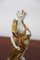 Aries Statuette in Gold Ceramic from Capodimonte, Early 20th Century 5
