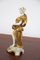 Widder Statuette aus Gold Keramik von Capodimonte, Frühes 20. Jahrhundert 6