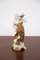 Gemini Statuette aus Gold Keramik von Capodimonte, Frühes 20. Jahrhundert 1