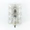 Vintage German Sconce in Bubble Glass and Brass by Helena Tynell for Limburg, 1960s 1