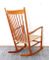 Vintage German J16 Rocking Chair by Hans J.Wegner for Kvist Møbler, Image 3