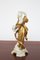 Cancer Statuette in Gold Ceramic from Capodimonte, Early 20th Century 4