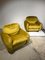 Green Velvet Lounge Chairs from Busnelli, Set of 2 1