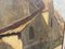 Felix Davoine, Impressionist View of a Church, 1890er, Öl auf Karton, gerahmt 10