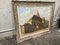 Felix Davoine, Vue Impressionniste d'une Église, 1890s, Huile sur Carton, Encadrée 2