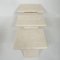 Vintage Italian Travertine Coffee Tables, 1970s, Set of 3 5