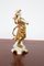 Jungfrau Statuette aus Gold Keramik von Capodimonte, Frühes 20. Jahrhundert 5