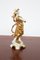 Virgo Statuette in Gold Ceramic from Capodimonte, Early 20th Century 5