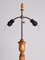 Swedish Floor Lamp in Birch by Otto Schulz for Boet, 1928, Image 14