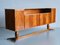 Credenza vintage in noce e ottone di Paolo Buffa per Serafino Arrighi, anni '40, Immagine 3