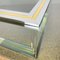 Vintage Coffee Table in Smoked Glass & Brass-Plated Metal 14