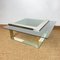 Vintage Coffee Table in Smoked Glass & Brass-Plated Metal, Image 6