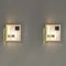 Brass and Lacquered Metal Wall Lights by Gio Ponti for Lumi, 1960s, Set of 2, Image 6