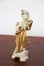 Estatuilla de Escorpio de cerámica dorada de Capodimonte, de principios del siglo XX, Imagen 5