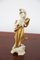 Scorpio Statuette in Gold Ceramic from Capodimonte, Early 20th Century, Image 5