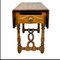 Antique Spanish Folding Table with Drawers, Image 1