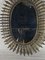 Oval Metallic Mirror, 1950s, Image 4