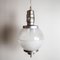 Chromed Satin Aluminum Suspension Lamp by Sergio Mazza, 1960s 4