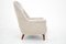 Danish Lounge Chair in Curly Beige, 1960s 3