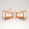 Swedish Armchairs by Folke Ohlsson for Dux, 1950s, Set of 2 1