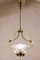Lampe à Suspension Vintage attribuée à Ercole Barovier pour Barovier & Toso, 1940s 5