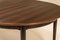 Danish Extendable Round Dining Table in Rosewood, 1950s, Image 7