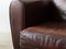 Parisian Club Chairs in Leather, 1980s, Set of 2, Image 8