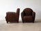 Parisian Club Chairs in Leather, 1980s, Set of 2 11