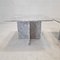 Tavolini da caffè in marmo, Italia, anni '70, set di 3, Immagine 11
