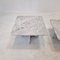 Tavolini da caffè in marmo, Italia, anni '70, set di 3, Immagine 10