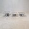Italian Coffee Tables in Marble, 1970s, Set of 3, Image 1