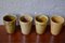 Cups in Ceramic from Digoin, 1960s, Set of 24, Image 11