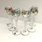 Vintage Crystal Glasses from Gluskunst Hirtreiter, Germany, Bavaria, 1970s, Set of 6 1