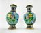 Ancient Fantasy Bronze Vases, China, 1890s, Set of 2 3