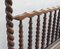 Four Poster Bed in Oak Barley Twist, Spain, 1920s, Image 3