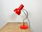 Lampe de Bureau Rouge par Josef Hurka pour Napako, 1950s 2