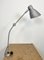 Large Industrial Grey Workshop Table Lamp, 1960s 11