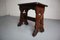 Antique Gothic Revival Stool in Oak 3