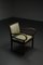 Decorative Bowed Armchair, 1940s 3